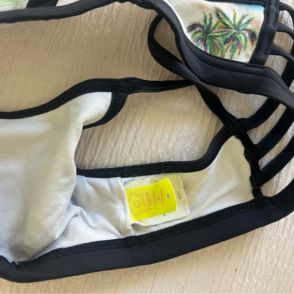 [FARM Rio] Palm Tree Print Bikini Set - Picture 10 of 12